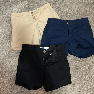 3pair of women old navy shorts